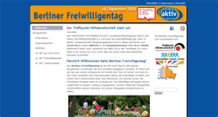 Desktop Screenshot of berliner-freiwilligentag.de